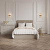 Maddison High Headboard Ottoman Bed Double