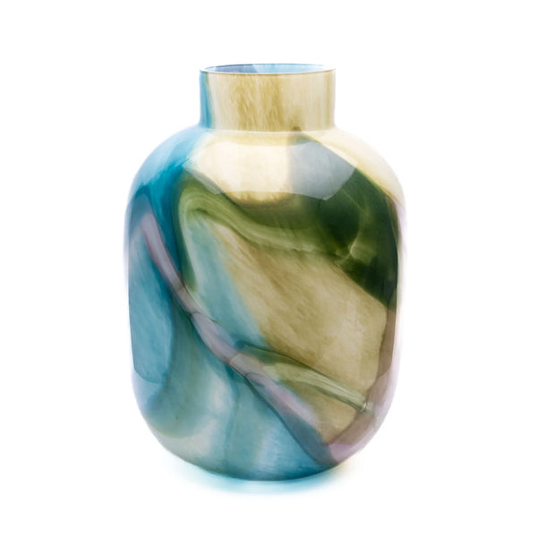 Pastel Swirl Vase