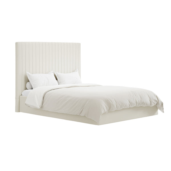 Maddison High Headboard Ottoman Bed Super King