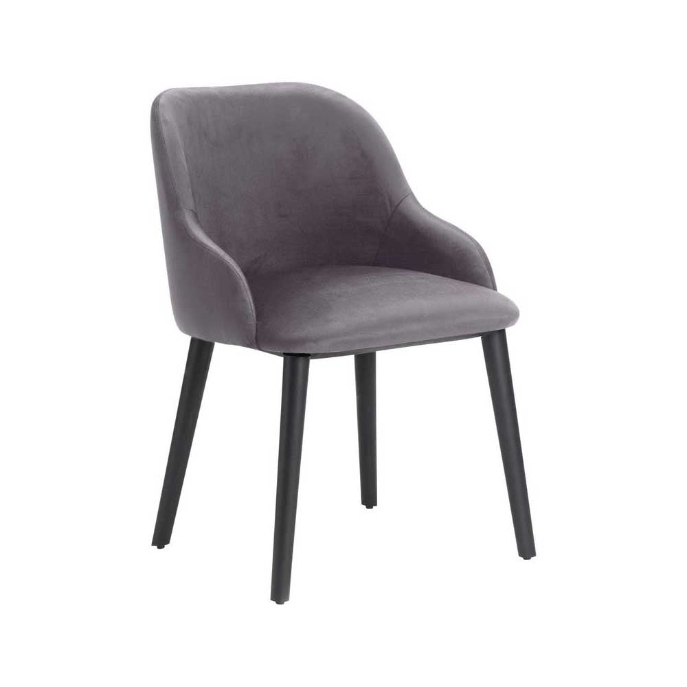 Curved Arm Dining Chair
