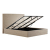 Maddison High Headboard Ottoman Bed Double