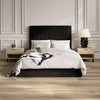 Maddison High Headboard Ottoman Bed Double