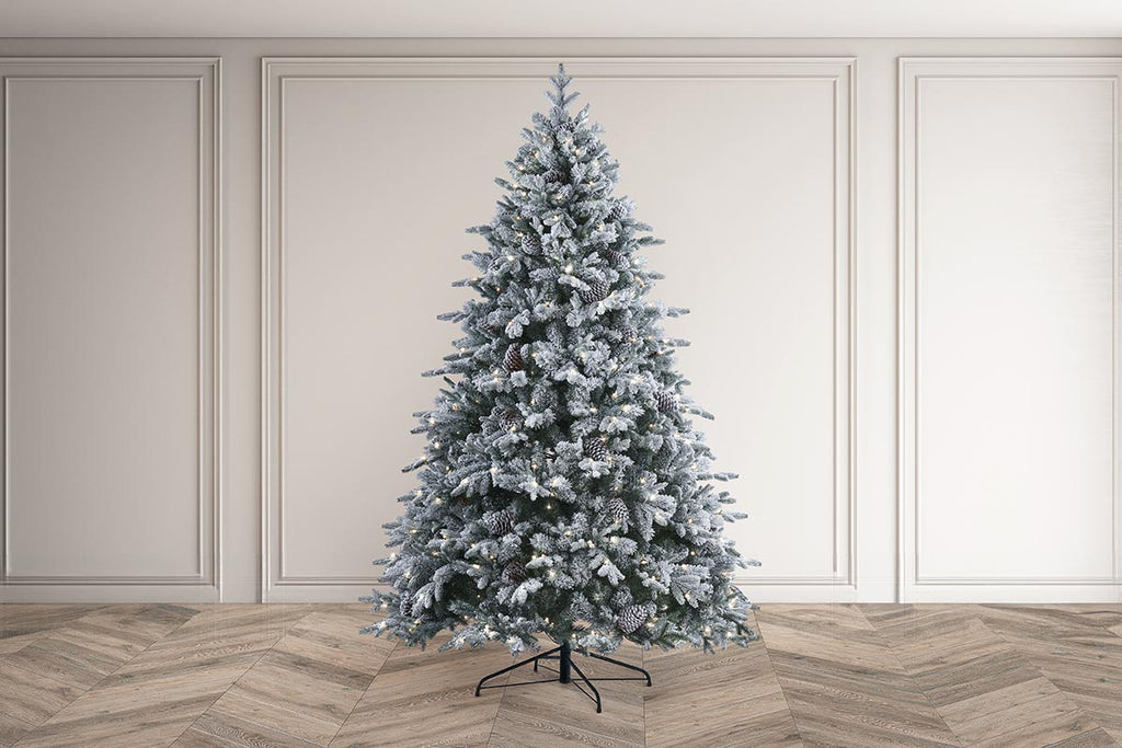 Frosted Fir Pre-Lit Warm White 7.5ft