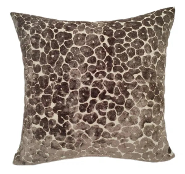 Leopard Velvet Cushion Small