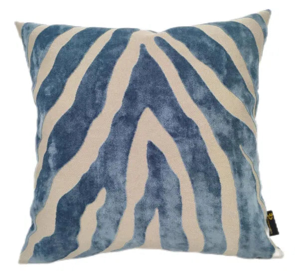 Zebra Velvet Cushion