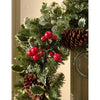 Ivy Wreath Pre Lit Warm White 26"