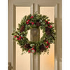 Ivy Wreath Pre Lit Warm White 26"