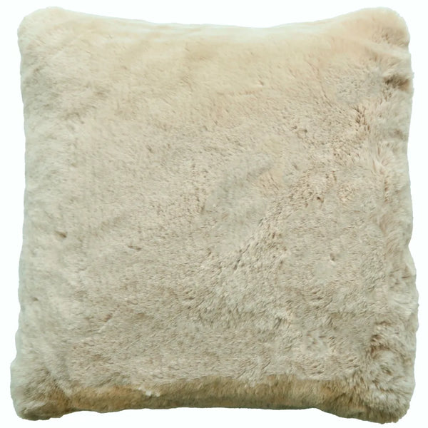 Faux Rabbit Cushion