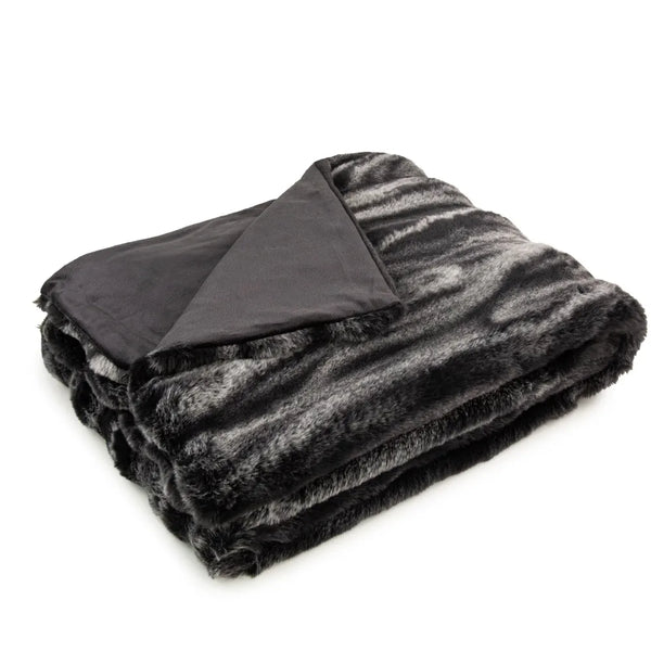 Stripe Faux Throw