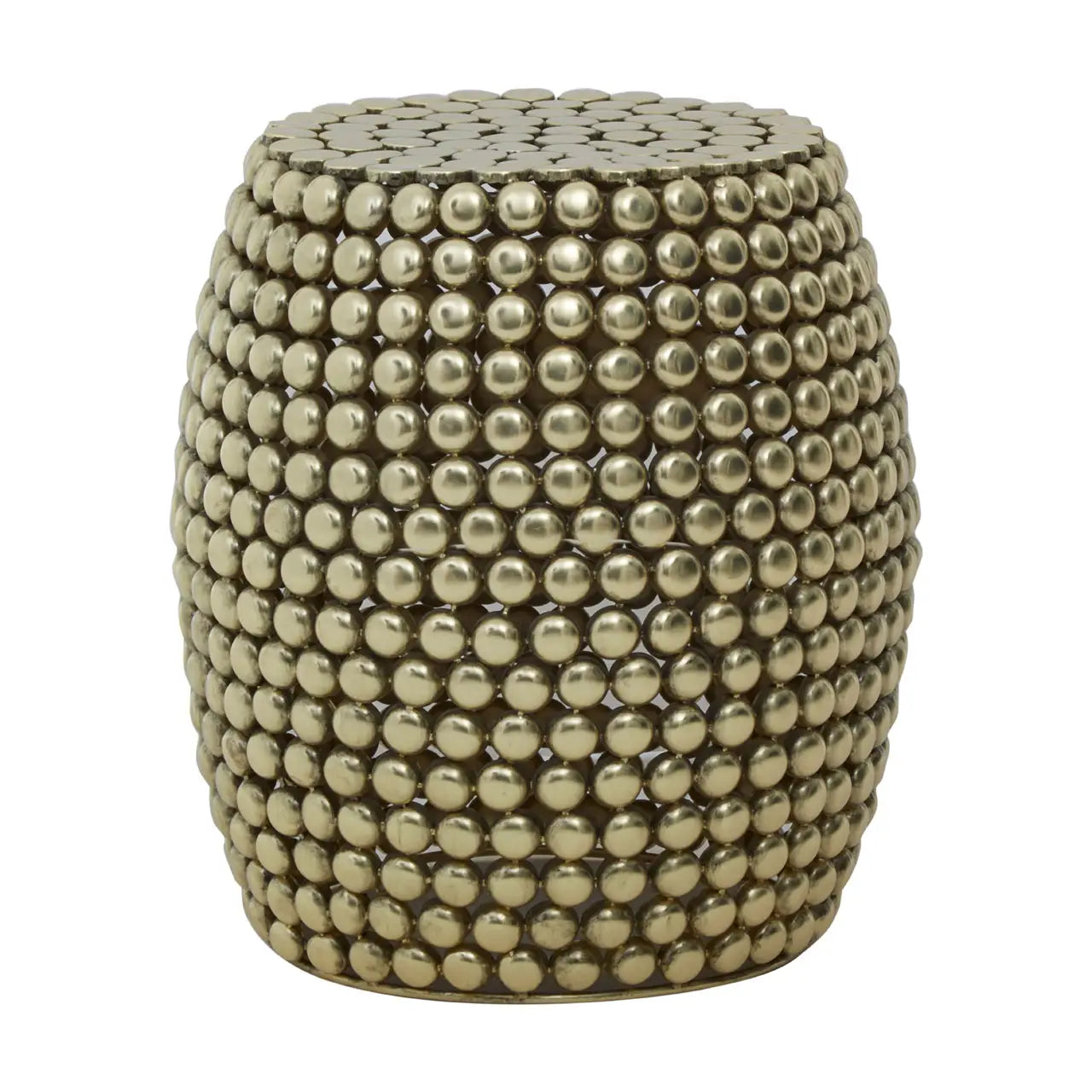 Beaded shop side table
