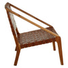 Oslo Leather Woven Chair