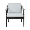 Oslo Black Leather Armchair