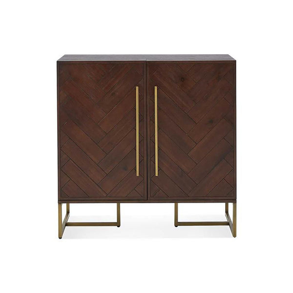 Herringbone Drinks Cabinet