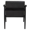 Oslo Black Leather Armchair