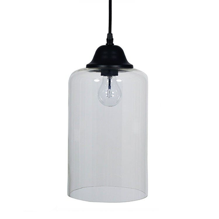 Cylinder Glass Pendent (clear)