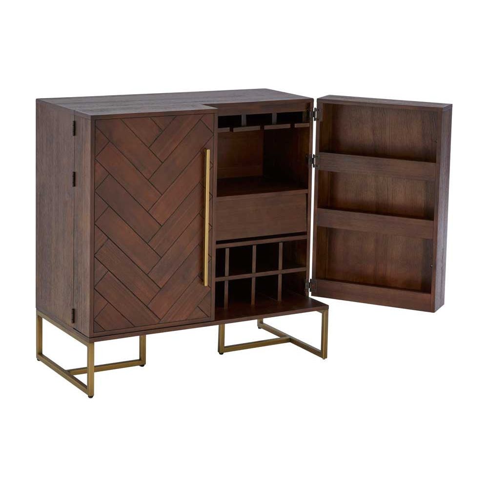 Herringbone Drinks Cabinet Oliver Hayden